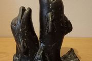 Vintage Collector Marble Dolphin Decorative Figurine.