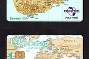 2004 Cyprus GB3 Cyprus the Island of Love Cosmophones Public Phone (Siemens - S35 (Module 35)) Phone Card