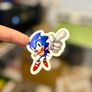 Sonic The Hedgehog Sprite Glossy Stickers 2-Pack Image 2