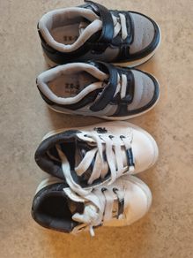 A selection of children's footwear