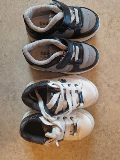 A selection of children's footwear