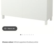 IKEA besta storage unit white