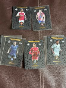 Topps Match Attax 2025/26 Black Edge Edition Lot (5 Cards)