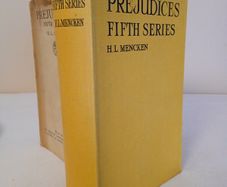 Prejudices: Fifth Series by H. L. Mencken (HQ296)
