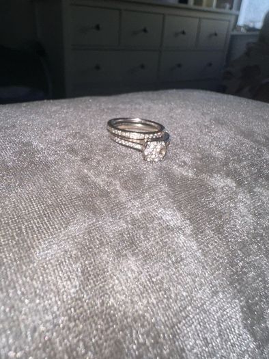 Stunning Silver Ring Set for sale