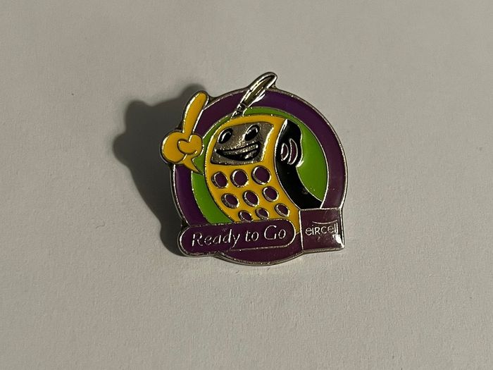 Eircell Ready To Go Pin Badge