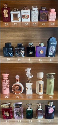 Perfume samples bundle Arabic fragrances choose yours