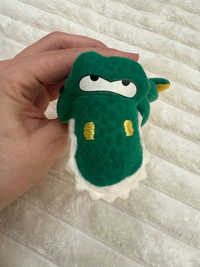1998 Vintage McDonalds Happy Meal Soft Toys Hatching Eggs Crocodile Used Please see photos