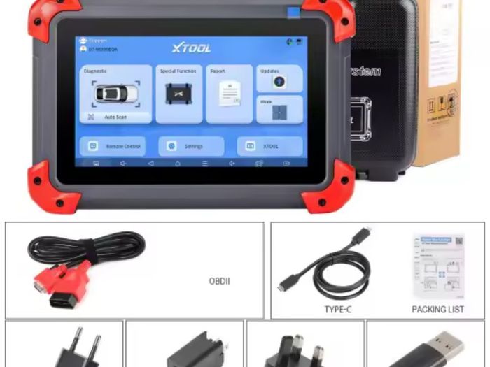 2025 Newest XTOOL D7 All Systems Car Diagnostic Tool Code Reader Key Programmer