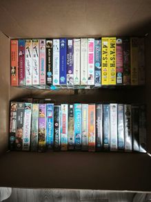 large box of vhs
