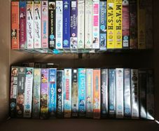 large box of vhs