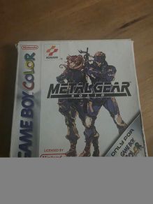 Metal Gear Solid Ghost Babel GBC Game Boy Colour
