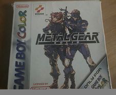 Metal Gear Solid Ghost Babel GBC Game Boy Colour