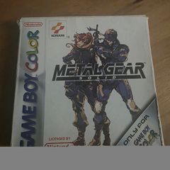 Metal Gear Solid Ghost Babel GBC Game Boy Colour