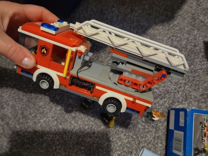 limited edition Lego 60107 firetruck
