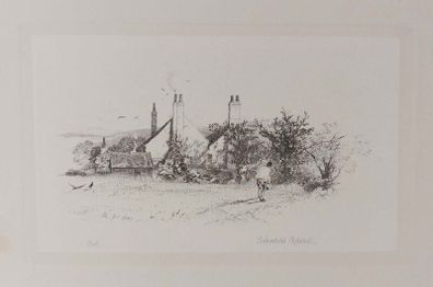 Labourers Return Etching Robert Brandard