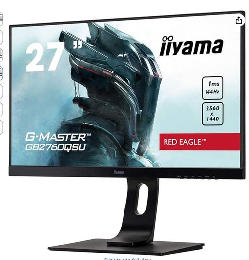 iiyama G-Master LCD 27 inch Monitor (2 available) no power supply