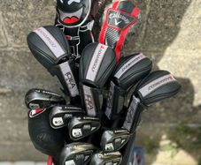Full set of golf clubs
