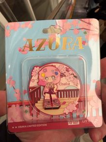 POP MART AZURA Osaka Limited Edition Magnet 2026 - Cherry Blossom Sakura Osaka Exclusive