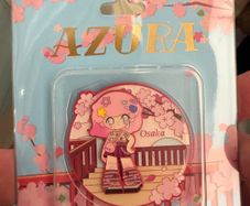 POP MART AZURA Osaka Limited Edition Magnet 2026 - Cherry Blossom Sakura Osaka Exclusive