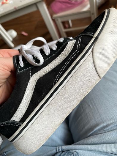 Vans old skool platform trainers