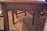 Solid Handcrafted Lamp Table