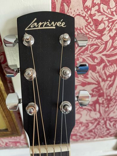 Larrivee OM-03 SP with passive  pick up and Larriveehard case.