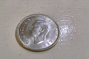 United Kingdom, George Vi, 1 Shilling 1945, Silver Coin