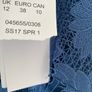 Jacques Vert navy blue lace top occasion wear new Image 6