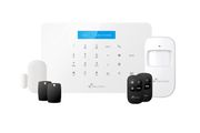Nivian Alarm system for home and business without monthly costs | Wifi/GSM alarm set | remote control via Tuya app | easy installation without cables