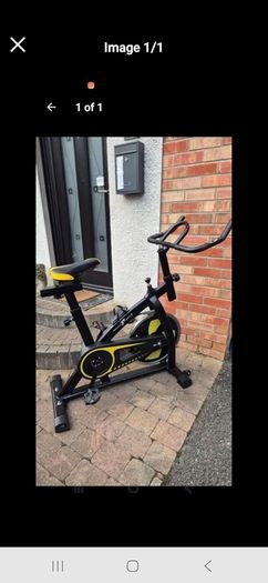 spinning exercise bike