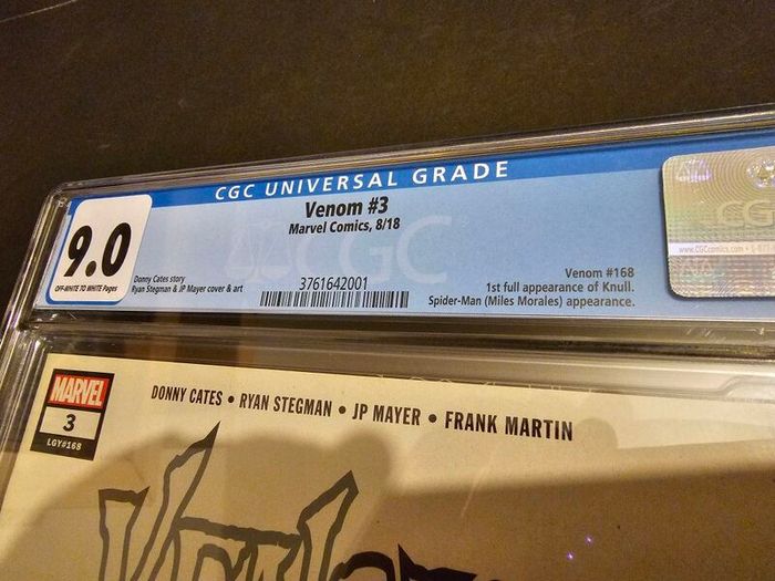 Venom 3 First app Knull Cgc 9.0