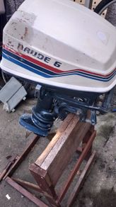 3 Outboards. All 2stroke. 2x6hp & a 4hp