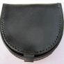 Leather Gents Men Coin Change Tray Wallet Purse Pouch with notes flap pocket Image 3