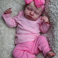 Reborn Baby Dolls 20 Inch Reborn Baby Dolls,Silicone Weighted Body Newborn Toddler Dolls Best Gift (FREE POSTAGE)