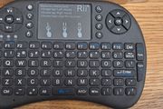 Rii Mini i8+wireless keyboard touchpad combo.