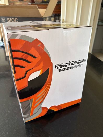 Power Rangers - White Ranger Helmet - sealed