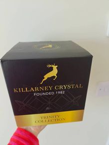 Killarney crystal ice bucket