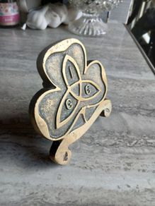 vintage brass girl guide pole final