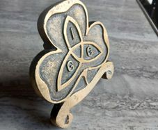 vintage brass girl guide pole final