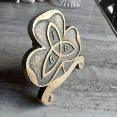 vintage brass girl guide pole final