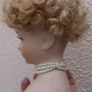 Vintage Hand Painted Porcelain Doll Head Image 6