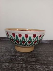 Nicholas Mosse Red Tulip Bowl