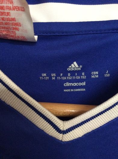 Chelsea FC. Official Adidas Boys Girls Away Jersey. Age 11-12 Years. Collect In Dublin Or Receive Via Post.