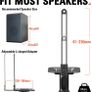 Eono Speaker Stands Image 3