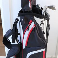 Wilson golf bag and golf clubs