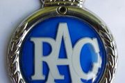 1960's Vintage ROYAL AUTOMOBILE CLUB R.A.C. Radiator Grill Fitting Car Badge