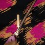 Closet Black Pink Mustard Abstract Print Midi Dress 10UK/38EU Image 3
