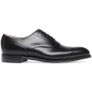 CHEANEY Harrington R Capped Oxford in Black Calf Leather | Rubber Sole Image 4