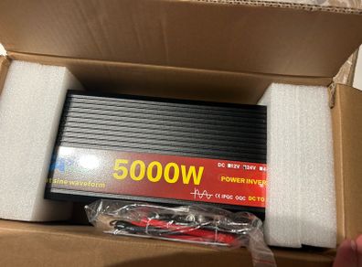 New inverter  Pure Sine Wave Inverter 24V  220V 5000w  Power Solar Inverter 24V DC to AC 220V Converter